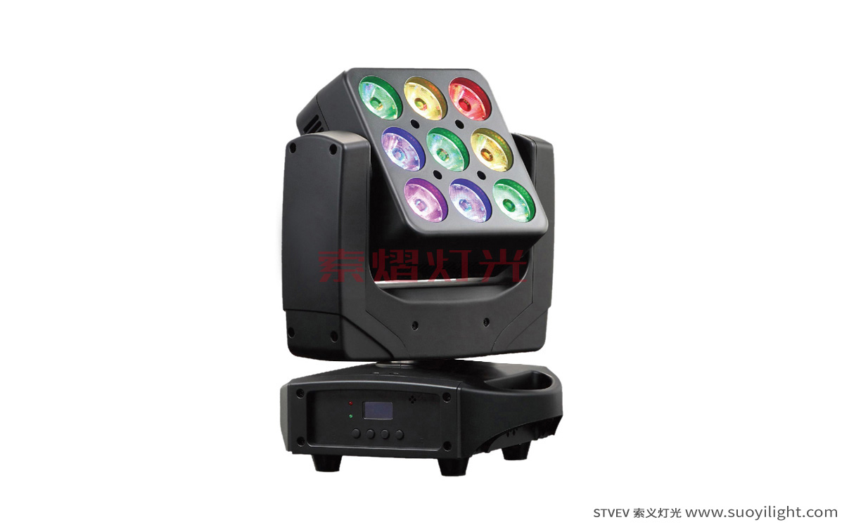 Japan9pcs Matrix LED Moving Head Light